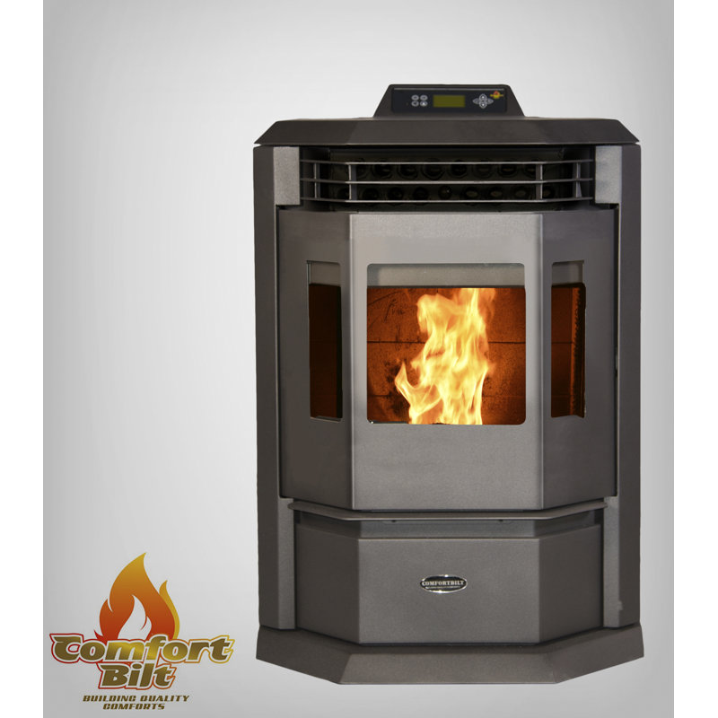 ComfortBilt Pellet Stoves 2800 Square Feet Direct Vent Freestanding